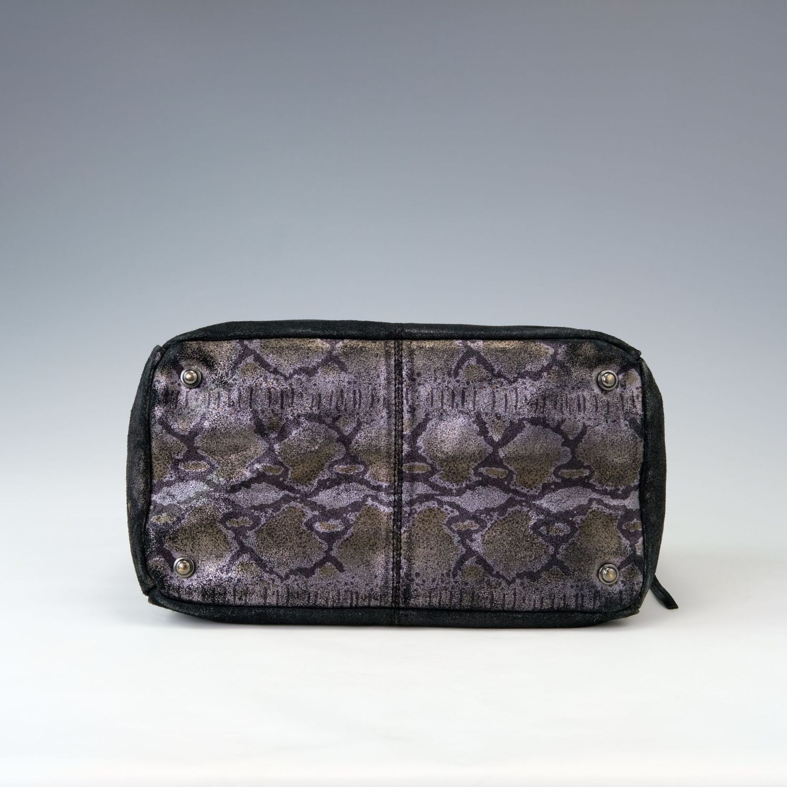 Y2K・希少】DIESEL ディーゼル ボストンバッグ 黒 レザー×ラメ 肩掛け