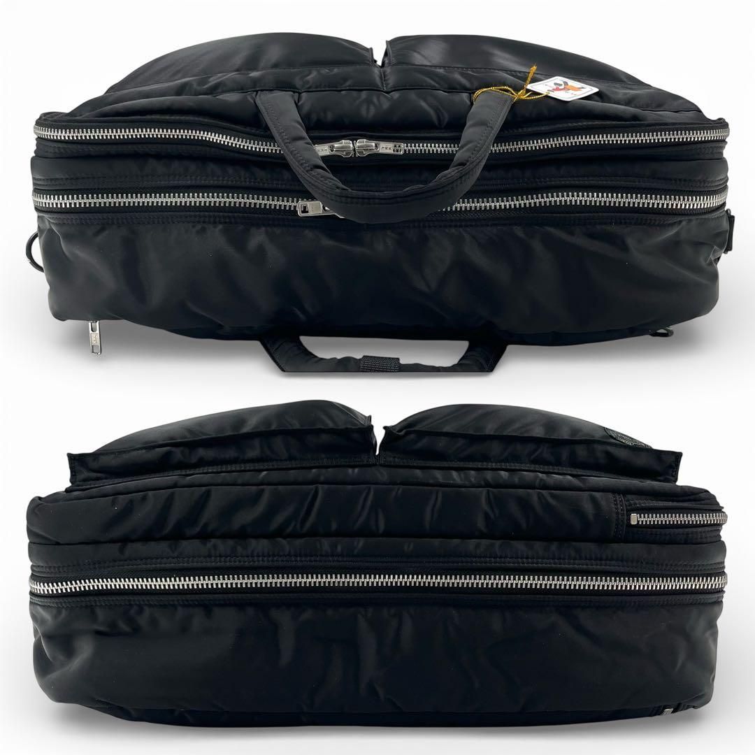 新品同様 ポーター タンカー 3way ブリーフケース ブラック リュック 2