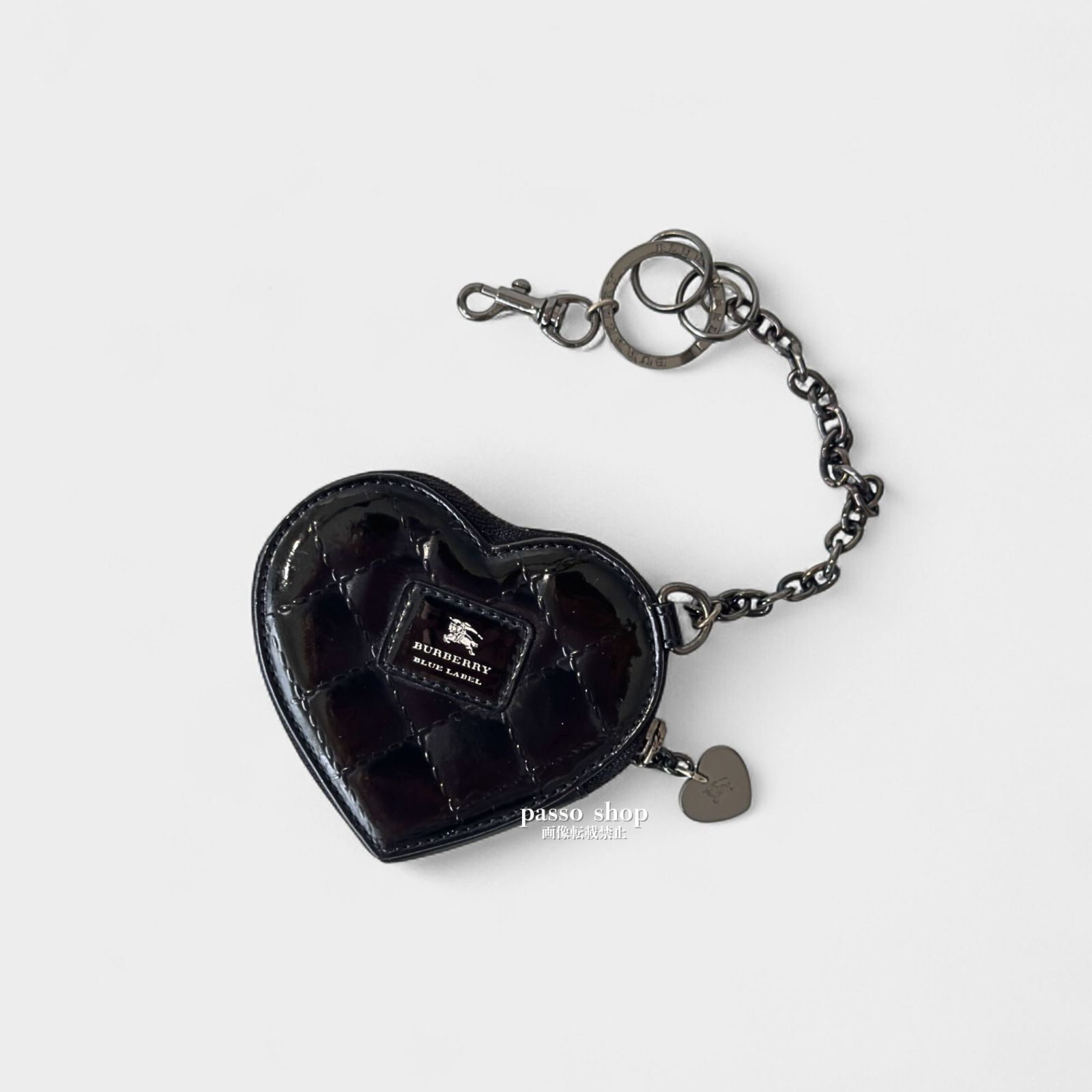 2216-3567 BURBERRY ブルーレーベル ハート コインケース キルティング