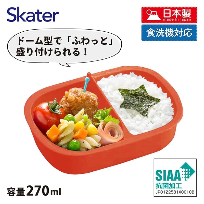 新着商品】スケーター(Skater) 子供用 お弁当箱 小さめサイズ 1段