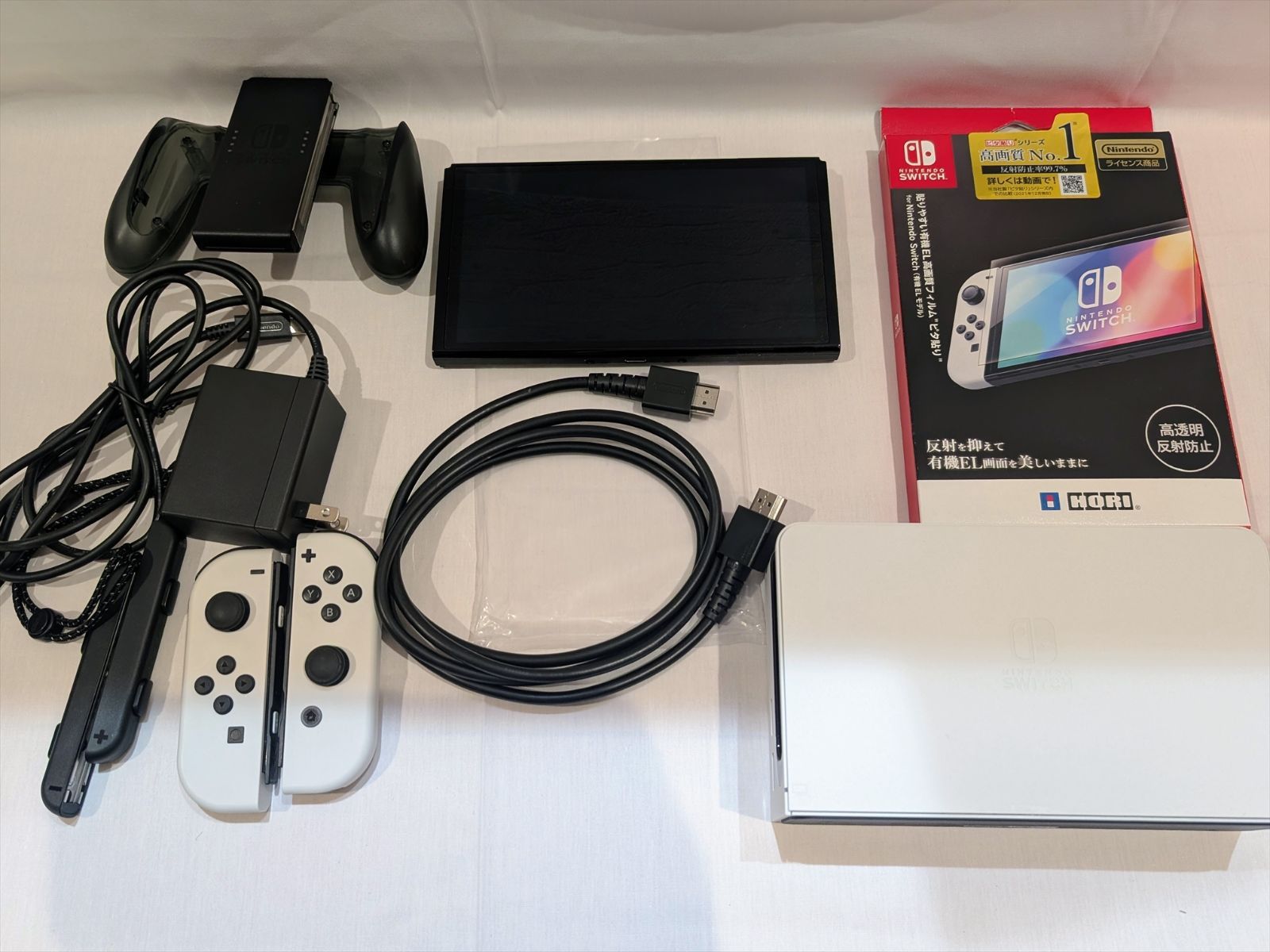 完動品】Nintendo Switch 有機ELモデル 本体 有機EL ホワイト 完動品】Nintendo Switch 有機ELモデル 本体 有機EL ホワイト