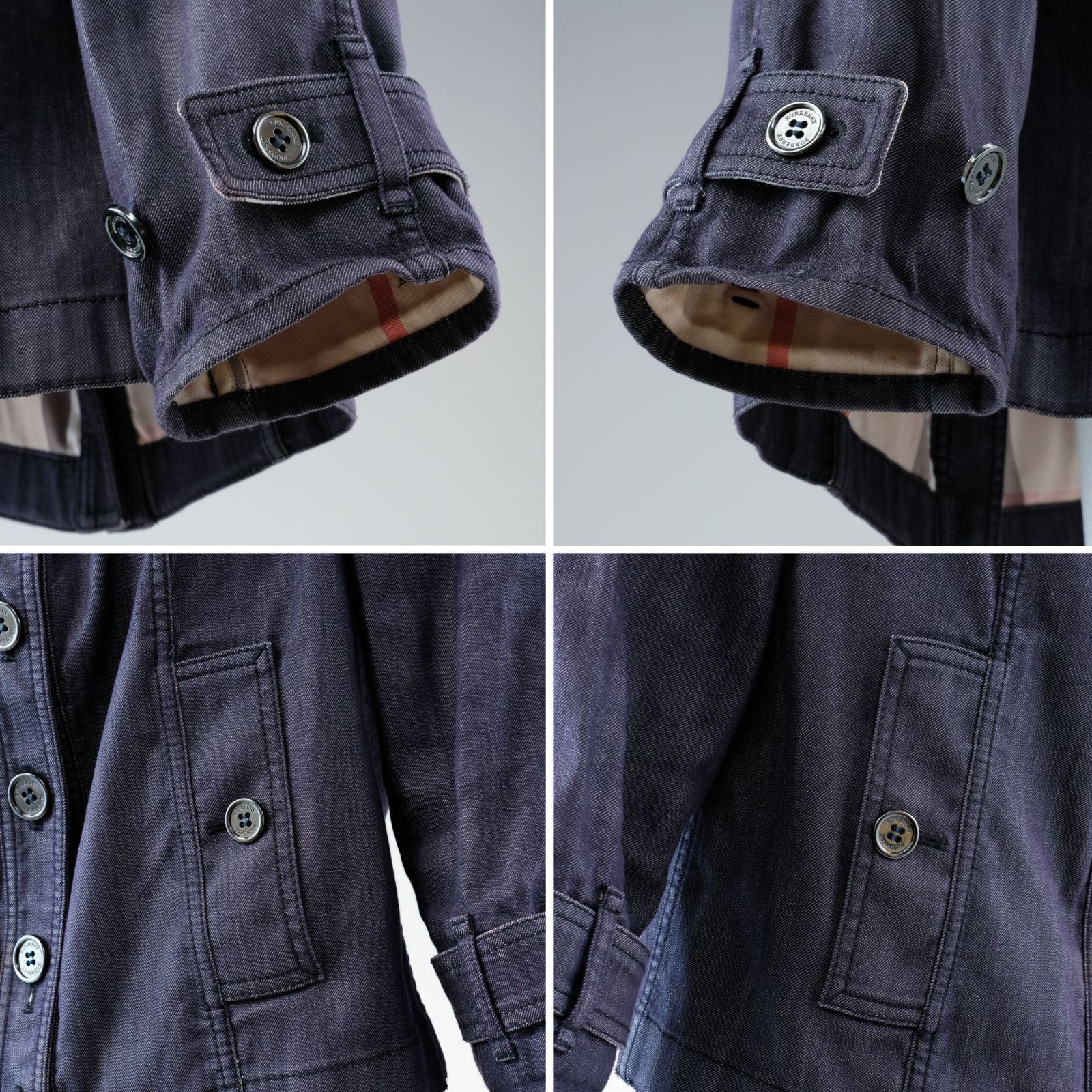 美品】BURBERRY バーバリーブルーレーベル ノバチェック ジャケット