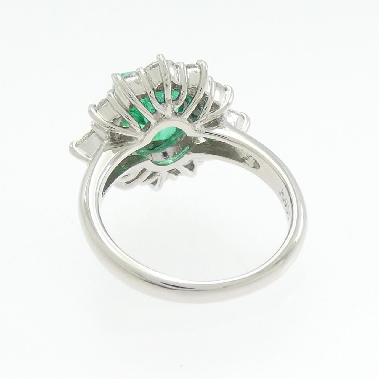 PT900 エメラルド リング 1.86CT コロンビア産 - メルカリ