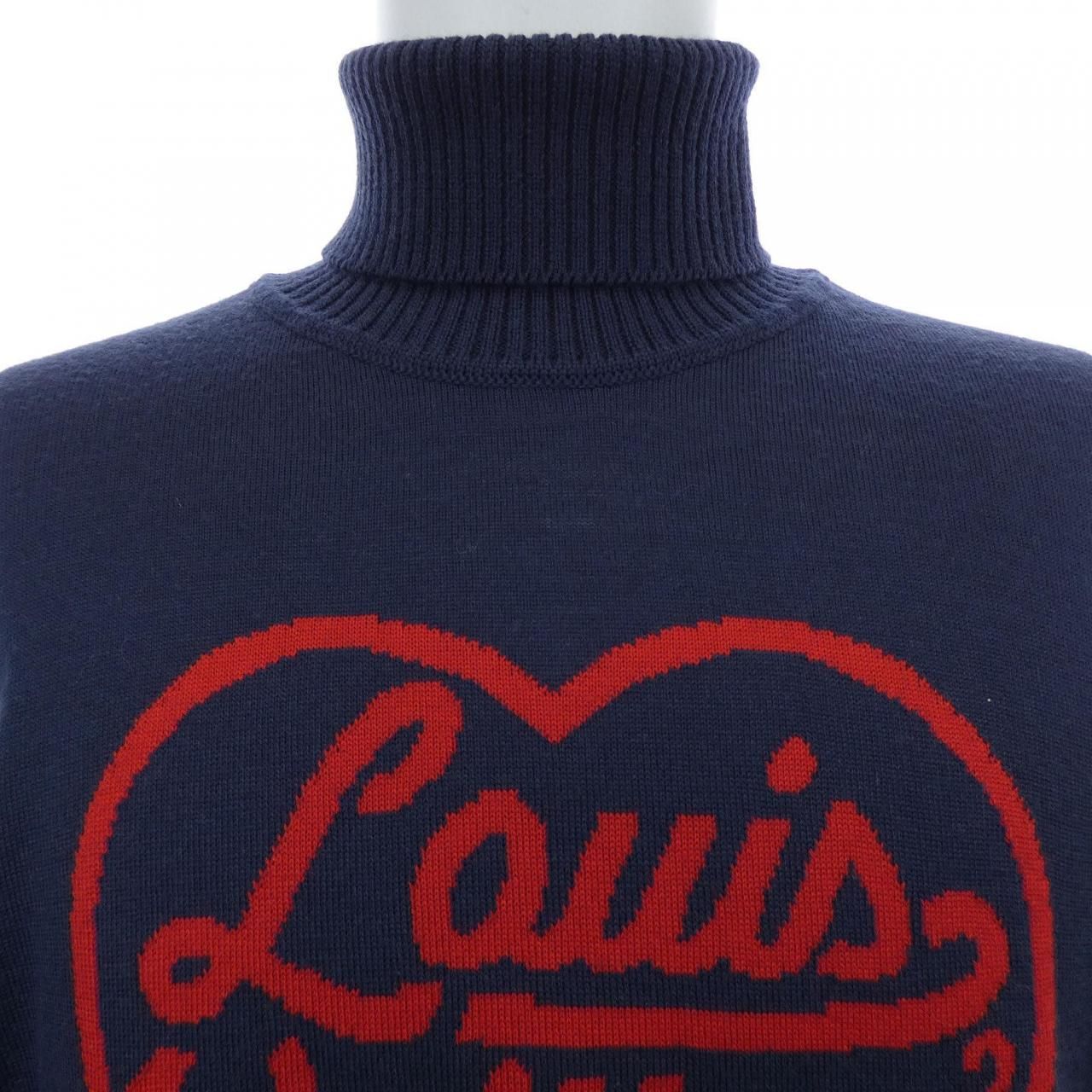 ルイヴィトン LOUIS VUITTON インタルシアハートタートルネック [日本