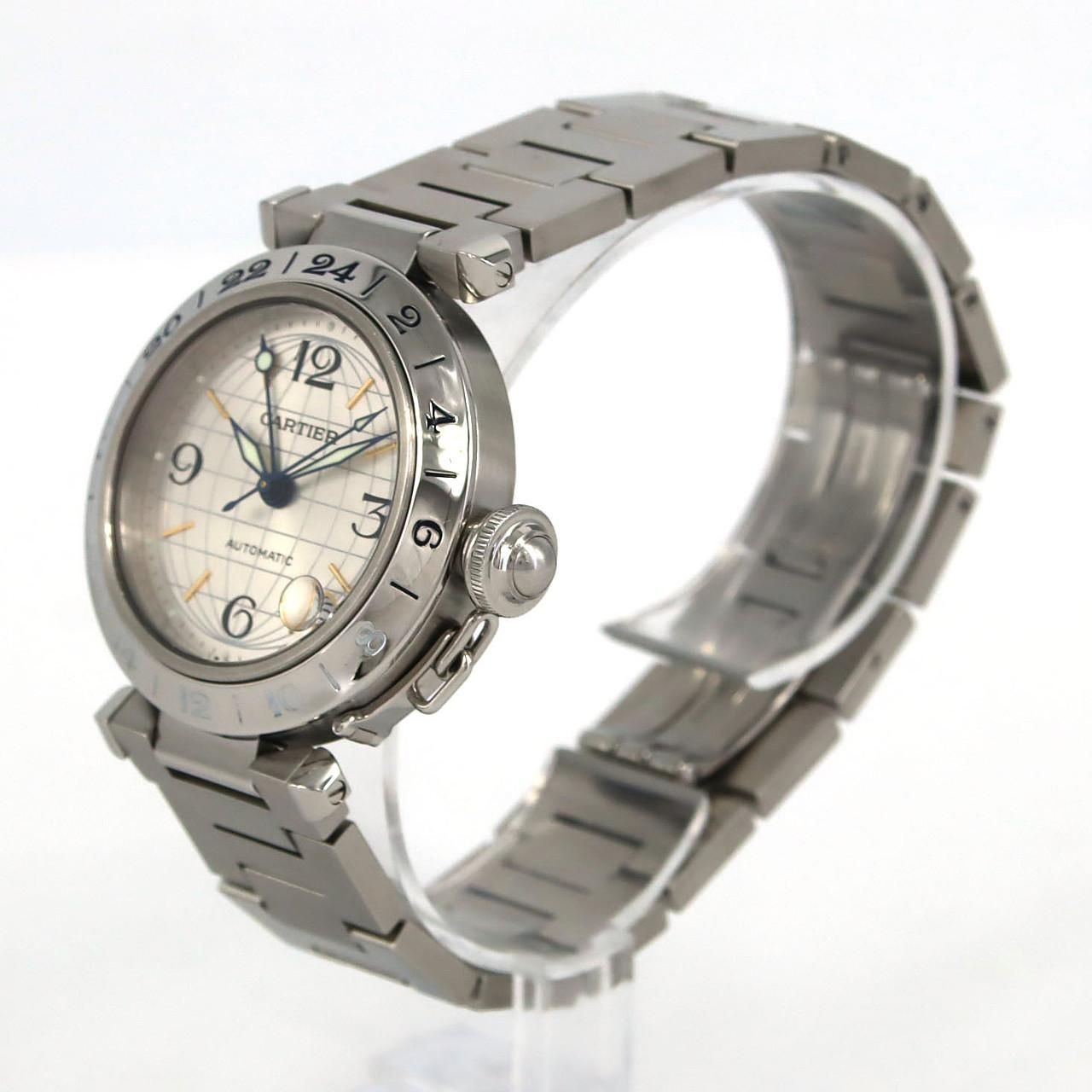 パシャC カルティエ GMT W31029M7 SS - メリディアン 自動巻の通販