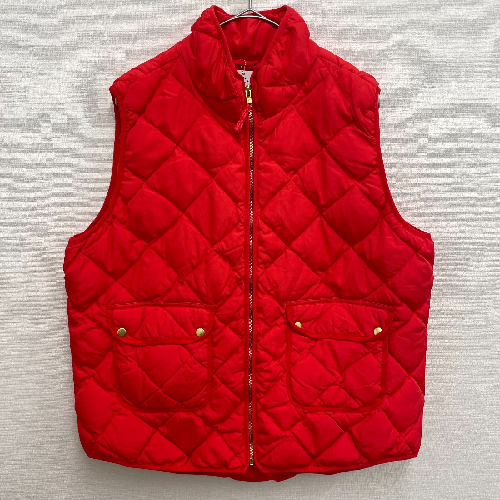 Wool rich ダウンベスト レッド ビッグサイズ エレガント ウールリッチ 