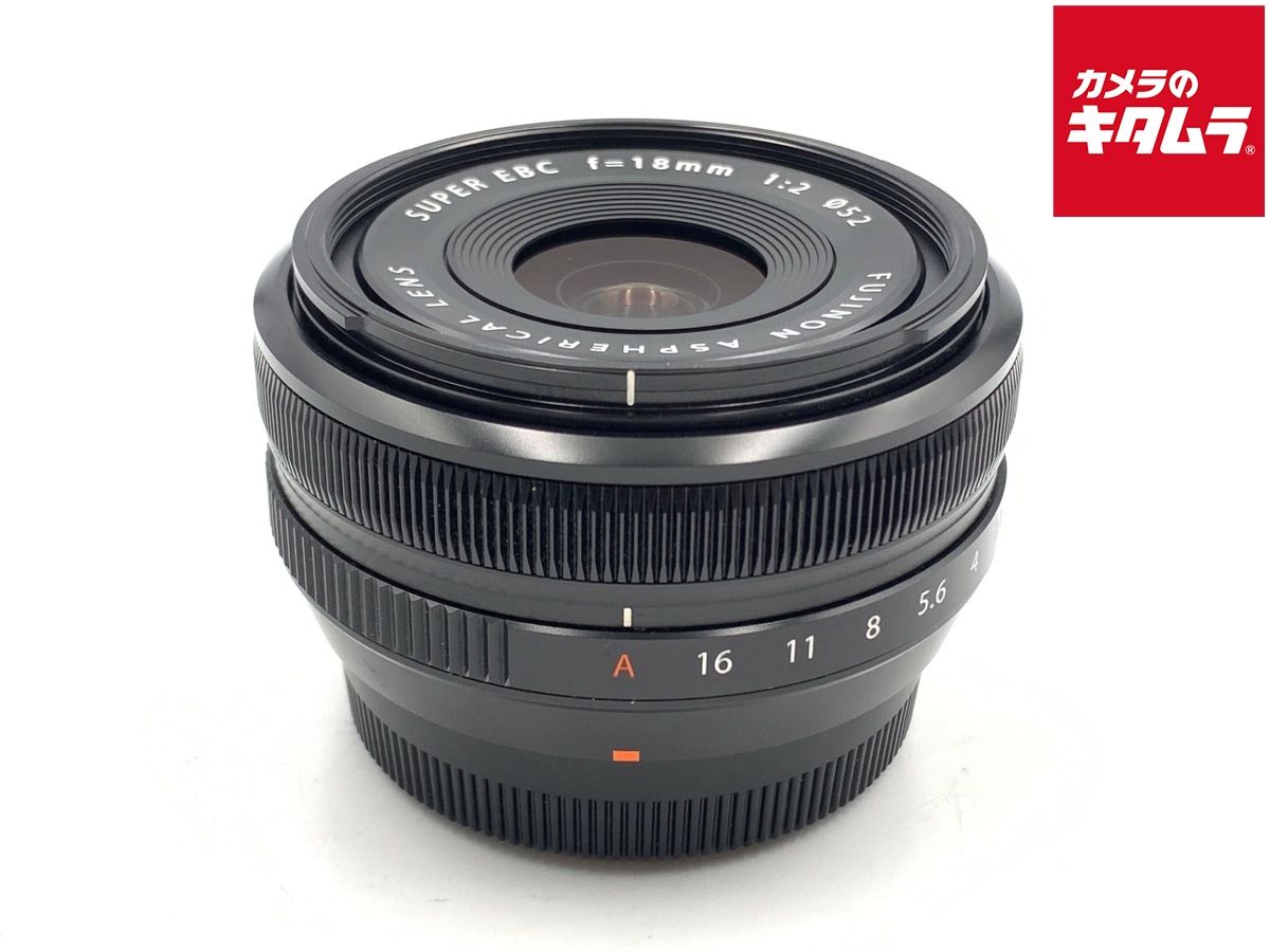 中古】 【良品】 フジフイルム XF18mm F2 R - メルカリ