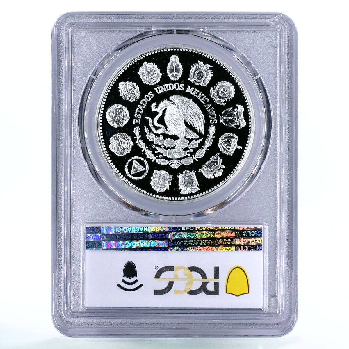 メキシコ 100ペソ 二つの世界の船の遭遇 PR69 PCGS 銀貨 1991年 - メルカリ