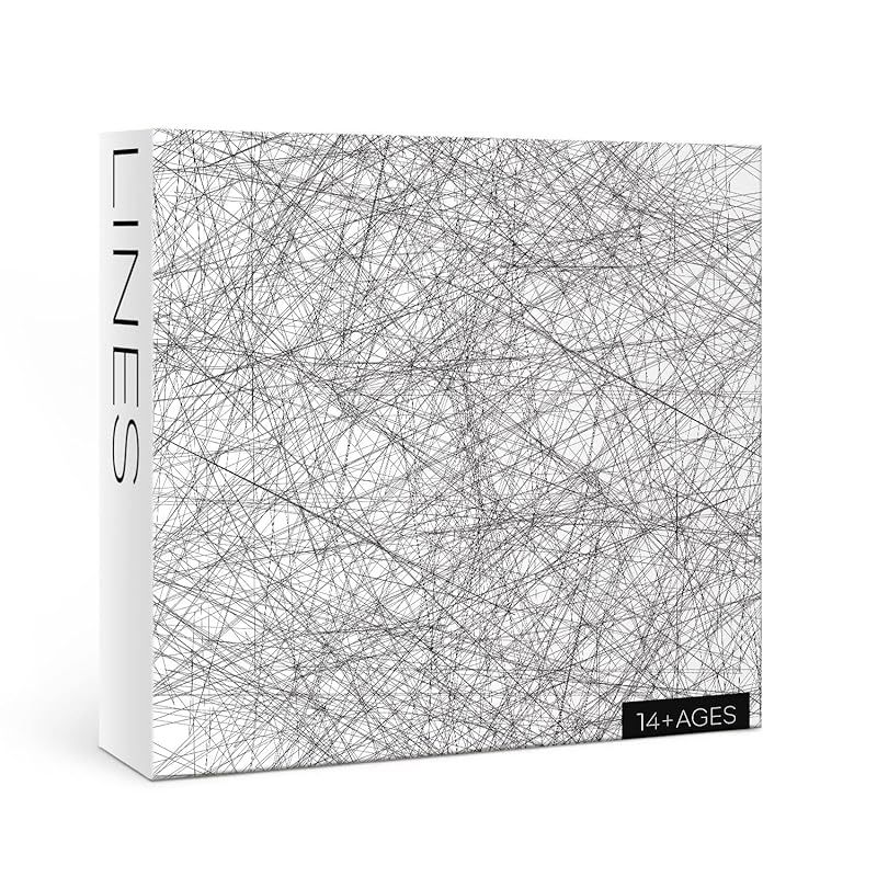 新着商品】大人向けハードパズル 1000ピース 不可能な難しいライン