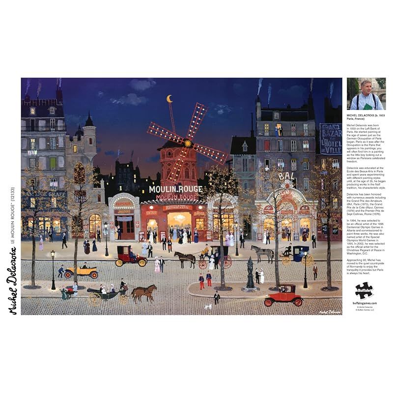 新着商品】Buffalo Games - ミシェル・ドラクロワ - ル・ムーラン