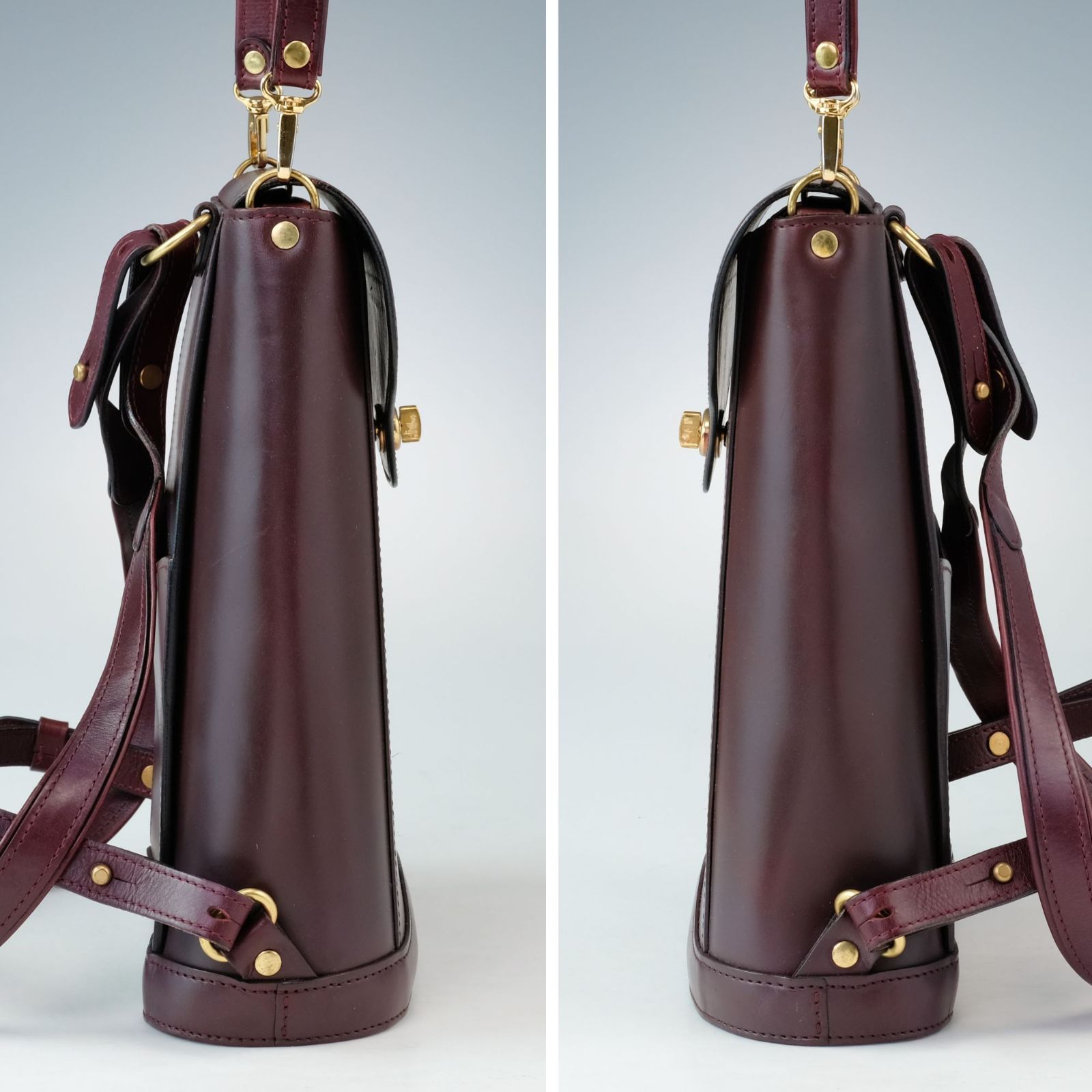 【未使用品】ITAGAKI 2way 本革レザー ショルダーバッグ　板垣 ITAGAKI イタガキ 板垣 2way リュック ショルダーバッグ レザー 鞄 本