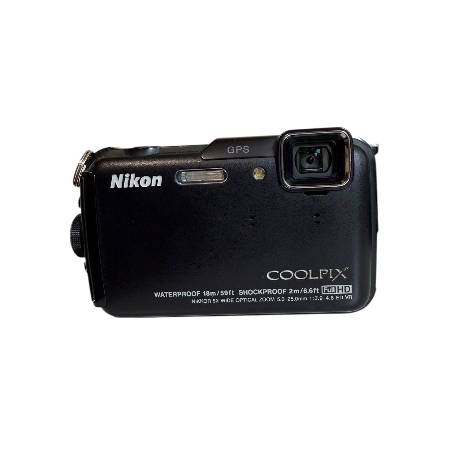 美品 Nikon AW110 ブラック デジタルカメラ 防水カメラ - メルカリ