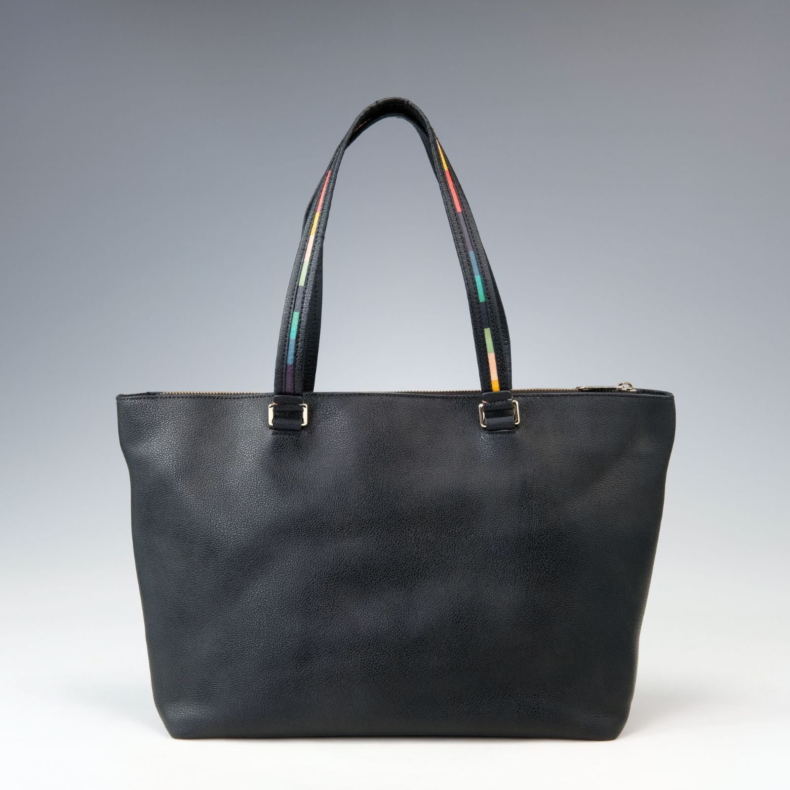 Paul Smith ポールスミス インレイドストライプハンドル レザー トート