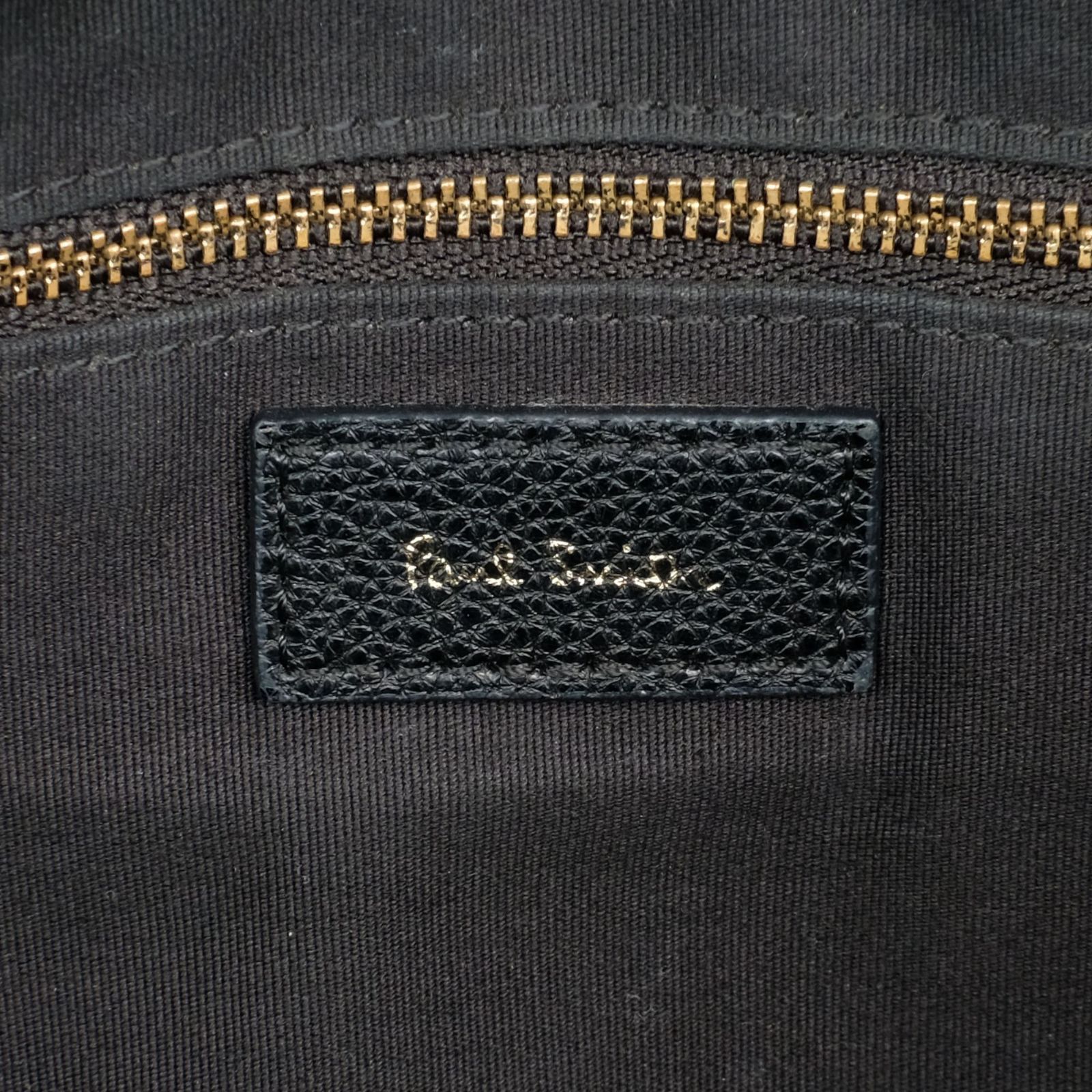 Paul Smith ポールスミス インレイドストライプハンドル レザー トート