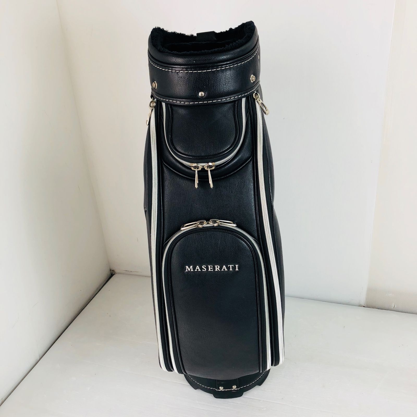 マセラティ MASERATI ブラック キャディバッグ ゴルフバッグ ゴルフ
