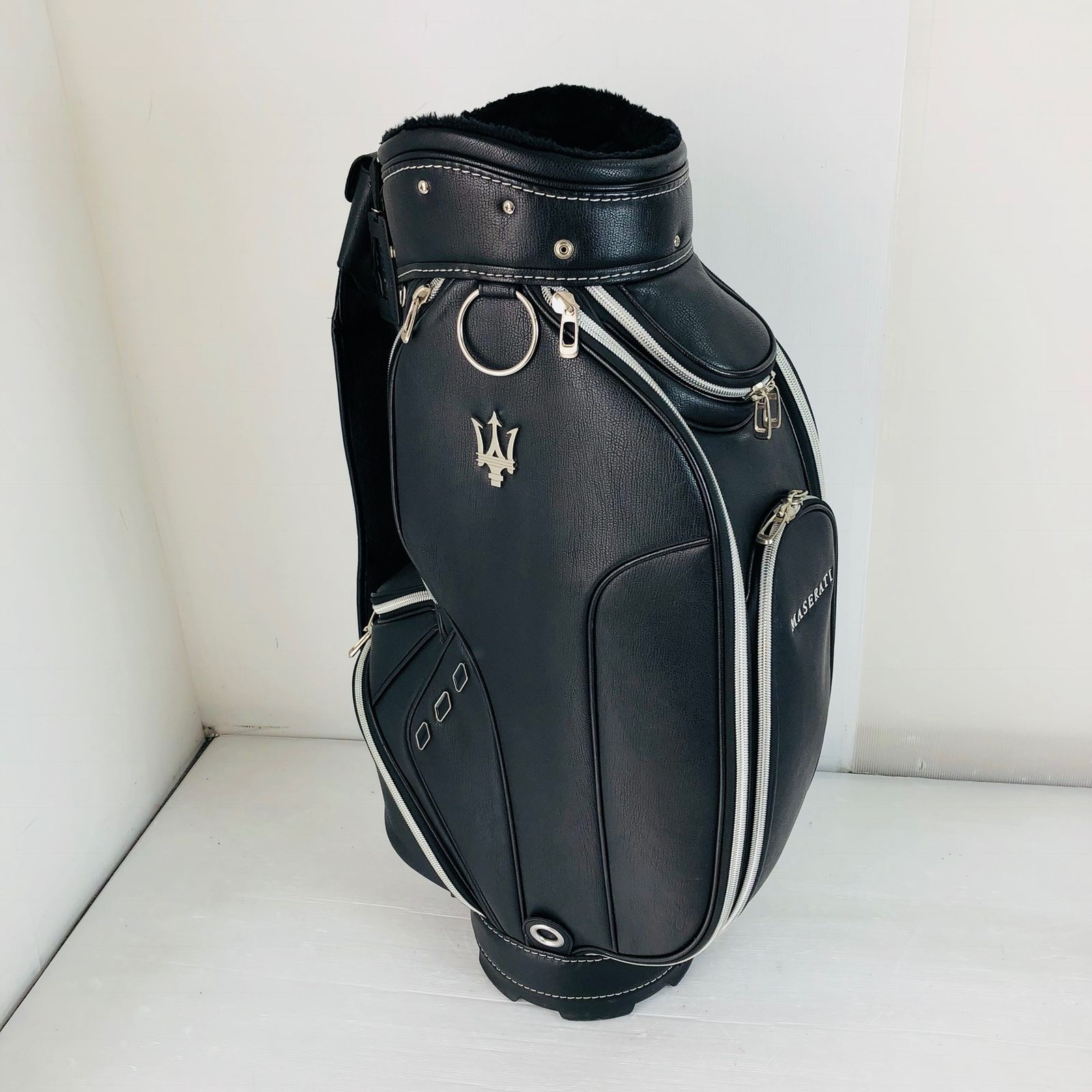 マセラティ MASERATI ブラック キャディバッグ ゴルフバッグ ゴルフ