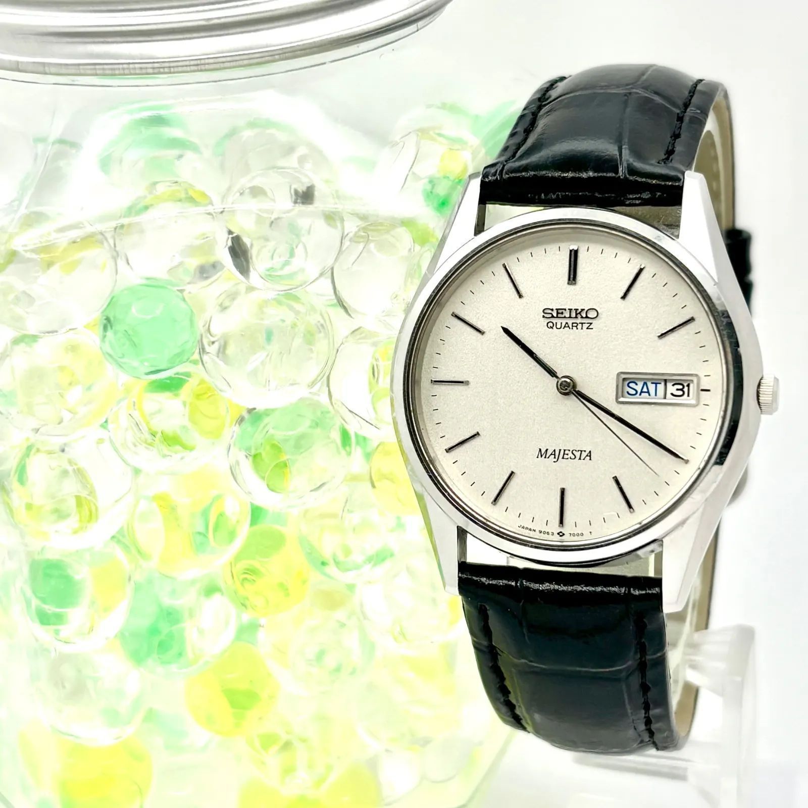 美品/新品電池】SEIKO セイコー MAJESTA マジェスタ メンズ 腕時計 