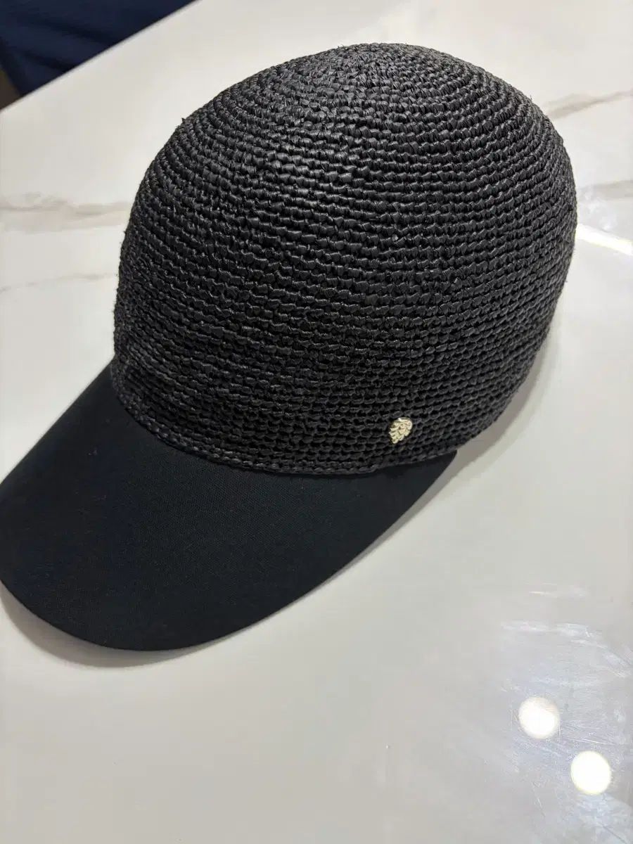 Helen Kaminski ヘレンカミンスキー ラフィア キャップ ブラック ONE