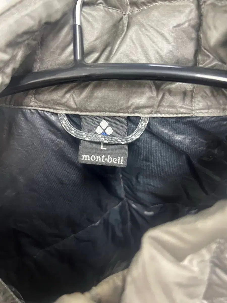 モンベル シュペリア コンバーチブル ダウン ジャケット L 腕 分離型