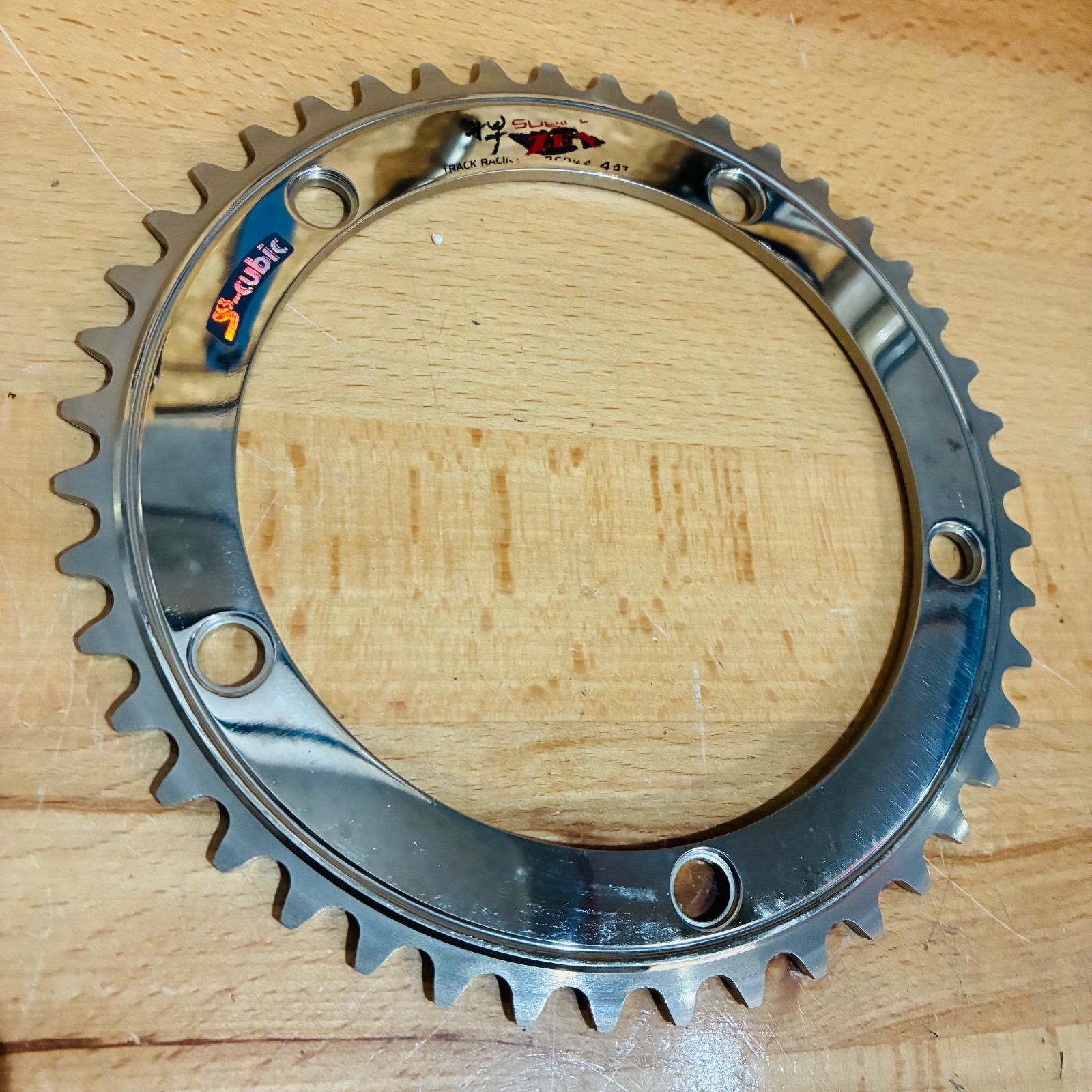 良品】 スギノ super 禅 ZEN TRACK RACING PCD144 44T 5アーム