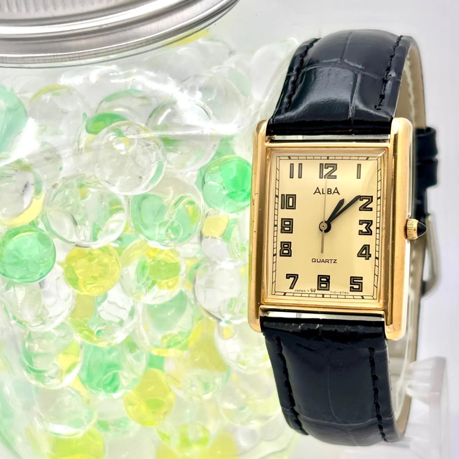 新品電池】SEIKO セイコー ALBA アルバ メンズ 腕時計 ゴールド