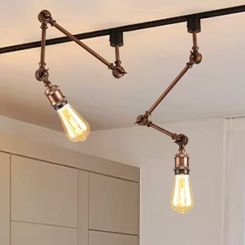 ダクトレールライト セット E 26口金 角度調節自由 調光 調色 ロングタイプ 長アーム レールライト ライティングレール器具 ダクトレール照明器具 北欧 インテリア 廊下 寝室 天井照明 居間 食卓 玄関 電球 注意 LE 0 7 ca 5 f 9