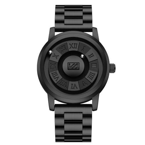 登場 マグネット浮遊ボール式腕時計 男性向け ブラックテク感 デザイン性と機能性が両立 2901 H 彡 75 c 14157