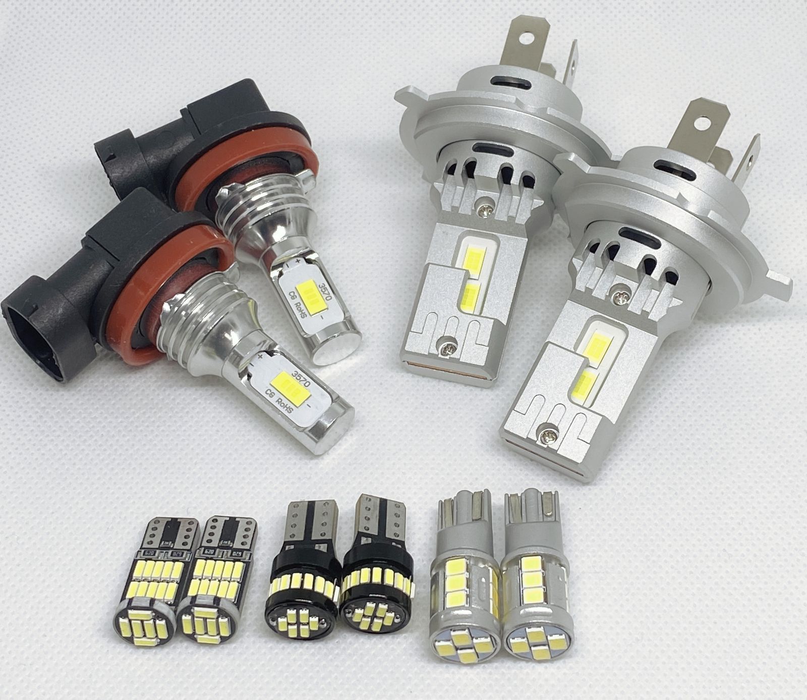  GUARD 白フォグランプ　H11 フォグランプ ヘッドライト LED H8⁄H11⁄H16 爆光ホワイト白色純白