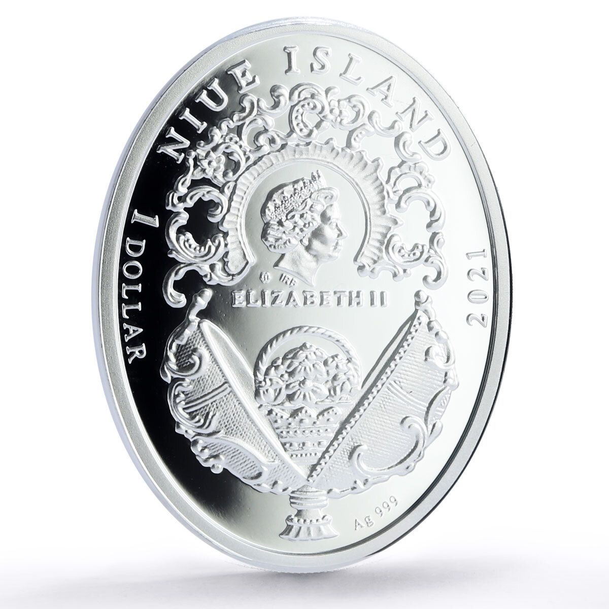 ニウエ 1ドル インペリアル ファベルジェ エッグ 12個 モノグラム