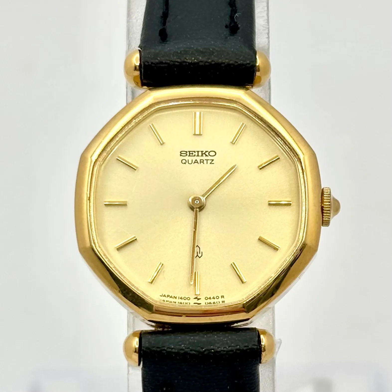 美品/新品電池】SEIKO セイコー レディース 腕時計 オクタゴン 1400