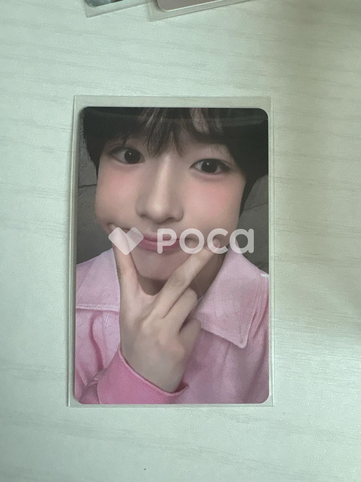 NCT サクヤ NCT WISH ASIA TOUR LOG in RANDOM TRADING CARD LOG out