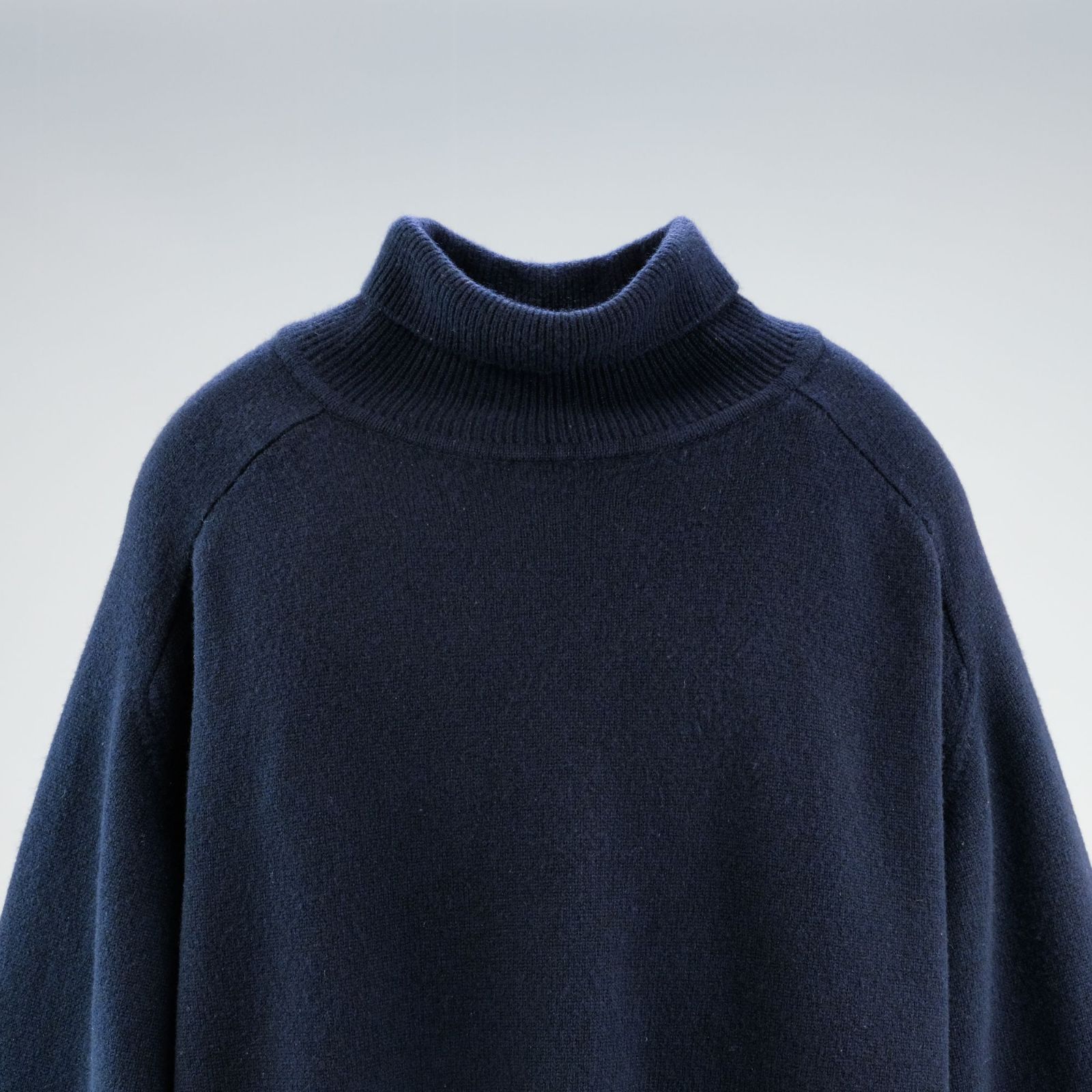 美品 BATONER バトナー ニット ハイネック タートルネック 22AW ウール