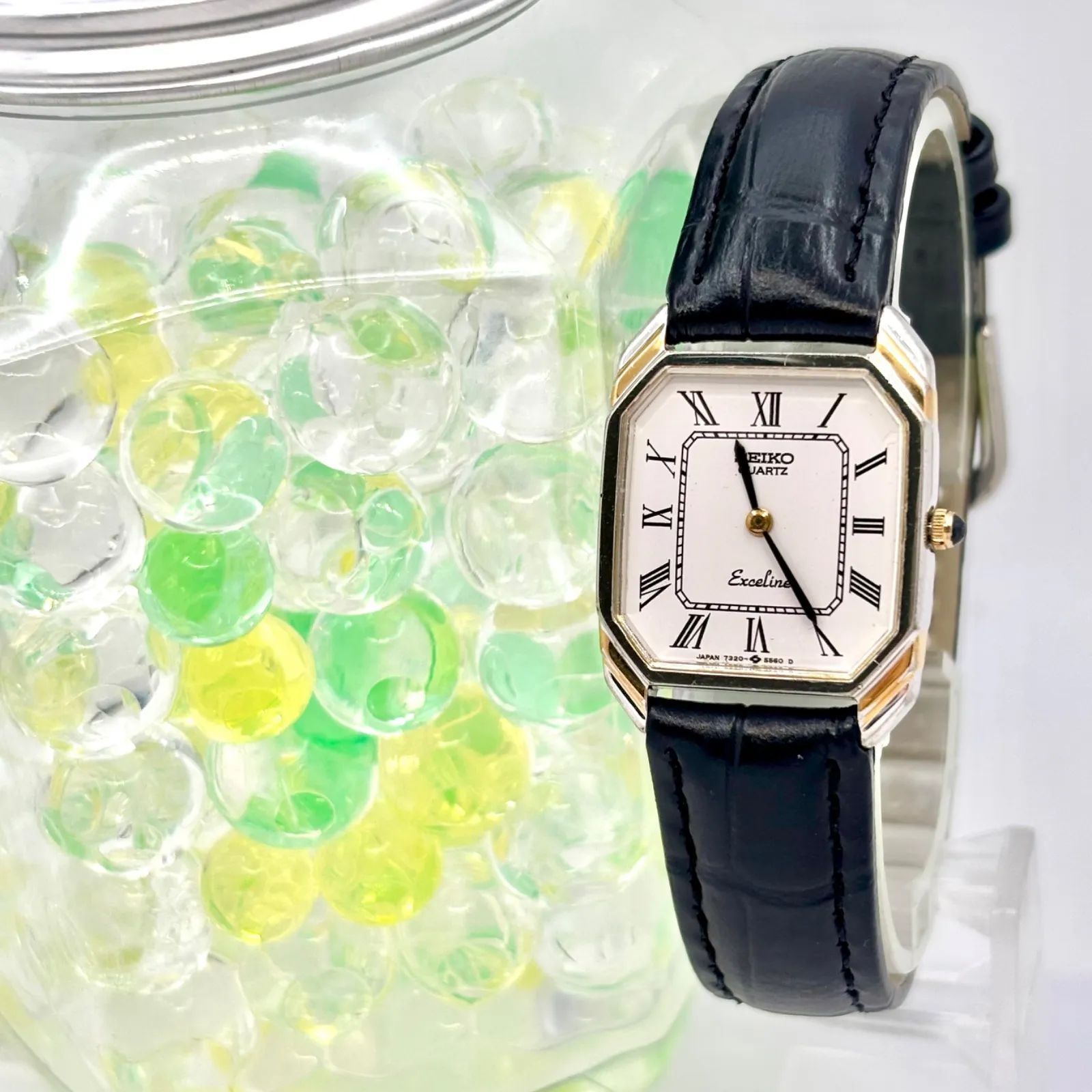 新品電池】SEIKO セイコー Exceline エクセリーヌ レディース 腕時計