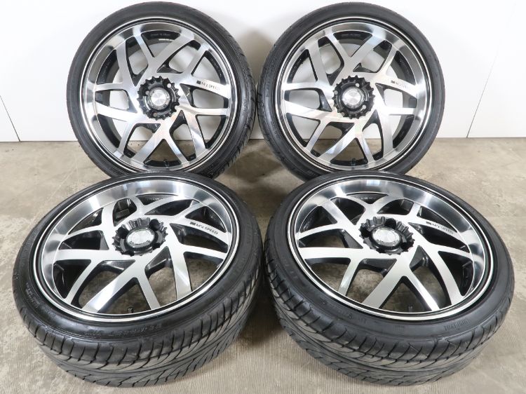 タンク ルーミー トール 等に 4本 M's SPEED 17インチ ホイール 6.5J +