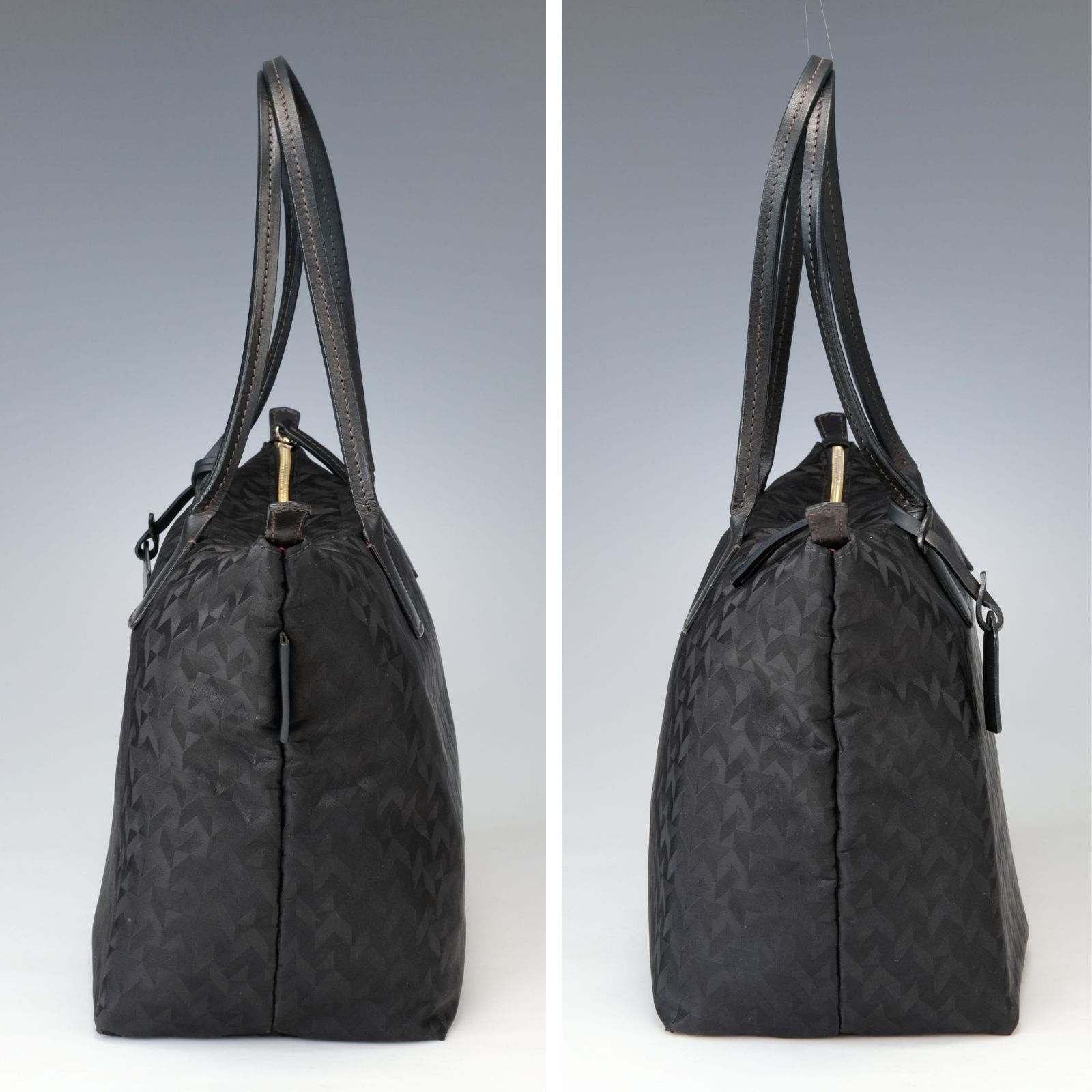 美品 ROBERTA PIERI ロベルタピエリ TATAMI ナイロン レザー トート