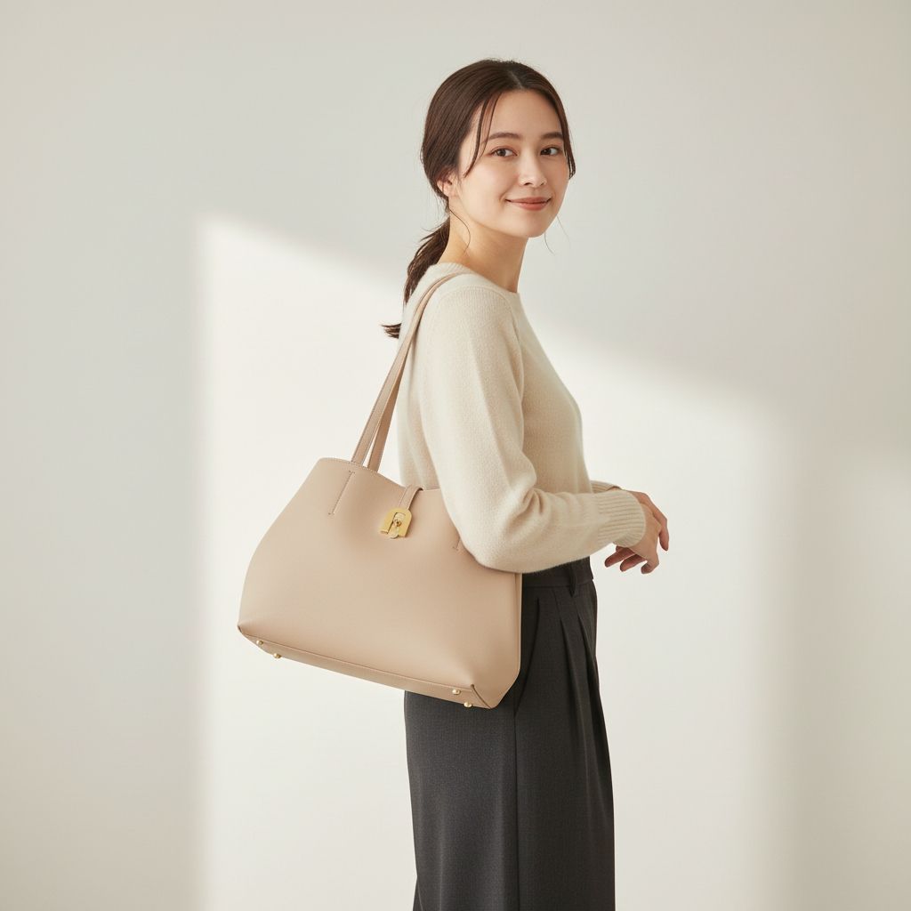 FURLA フルラ ソフィア トートバッグ アーチロゴ A4収納可 肩掛け