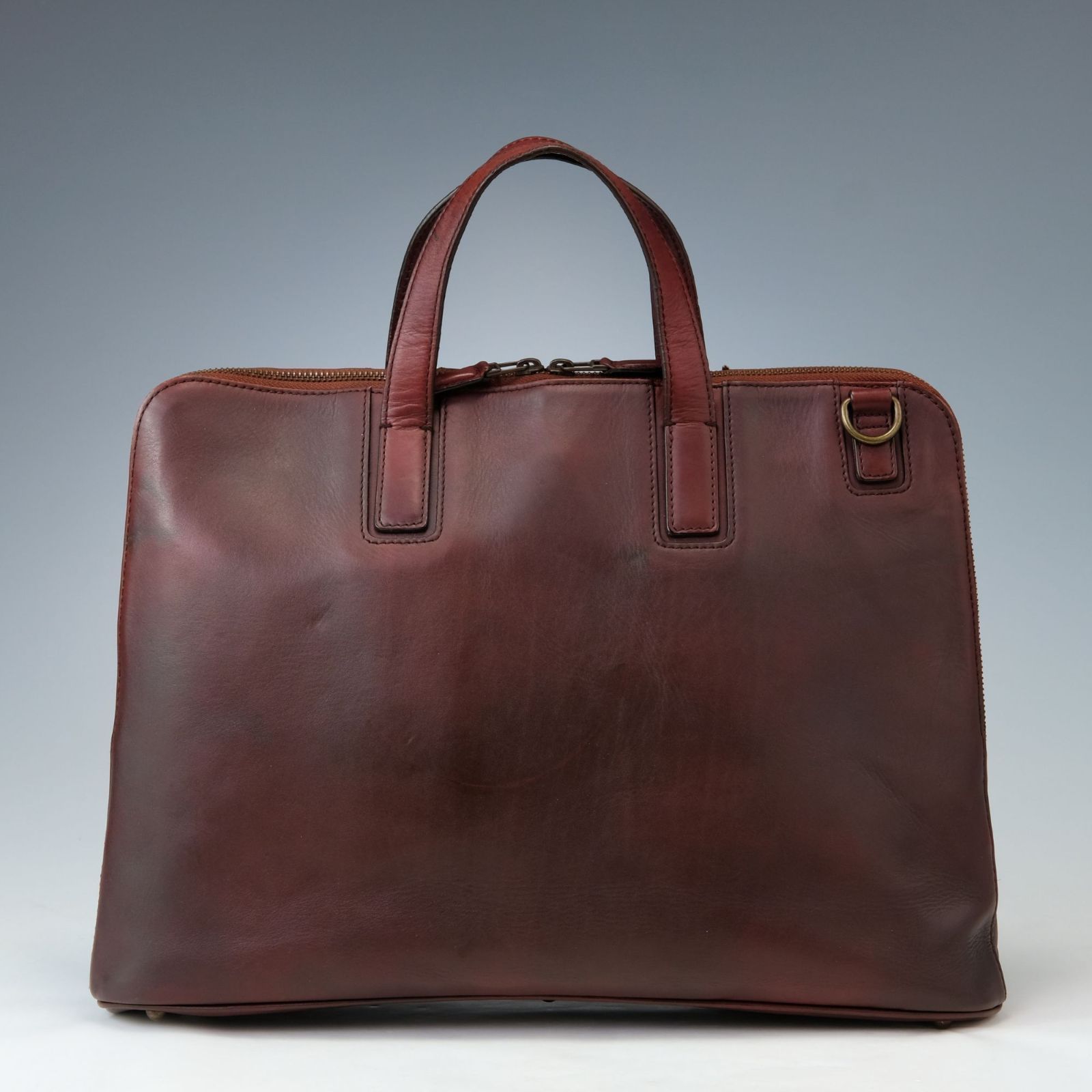 MOTHERHOUSE マザーハウス アンティークスリム ビジネスバッグ 本革