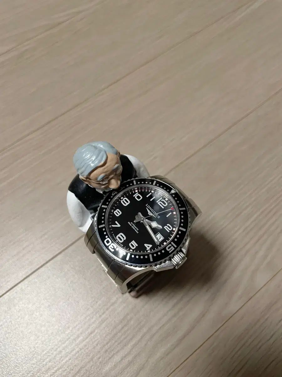 LONGINES ロンジ ン ハイドロ コンクエスト フル アラビック オート 검판 39mm