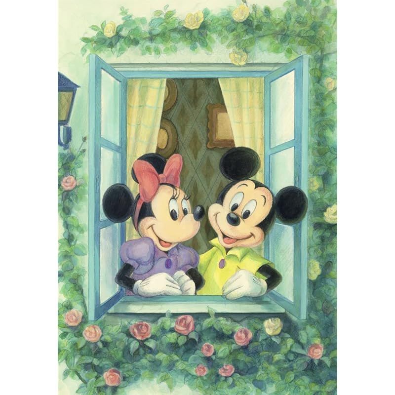 新着商品】108ピース ジグソーパズル ディズニー バラの香りに包まれて