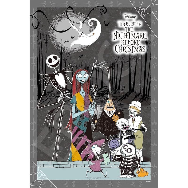 新着商品】エポック社 300ピース ジグソーパズル ディズニー Nightmare