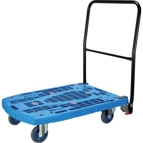 TRUSCO トラスコ カルティオビッグフラット 回転 青 MPK-906 F 2-B 台車 折りたたみ 軽量 静か 静音