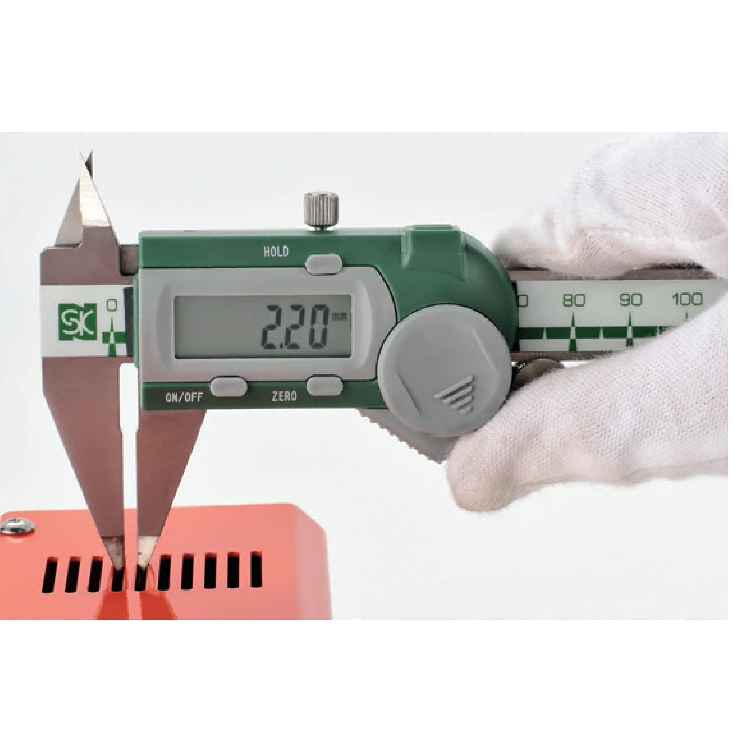  新潟精機 SK デジタルポイントノギス 先端鋭角タイプ 150 mm GDCS-150 P その他 計測 検査