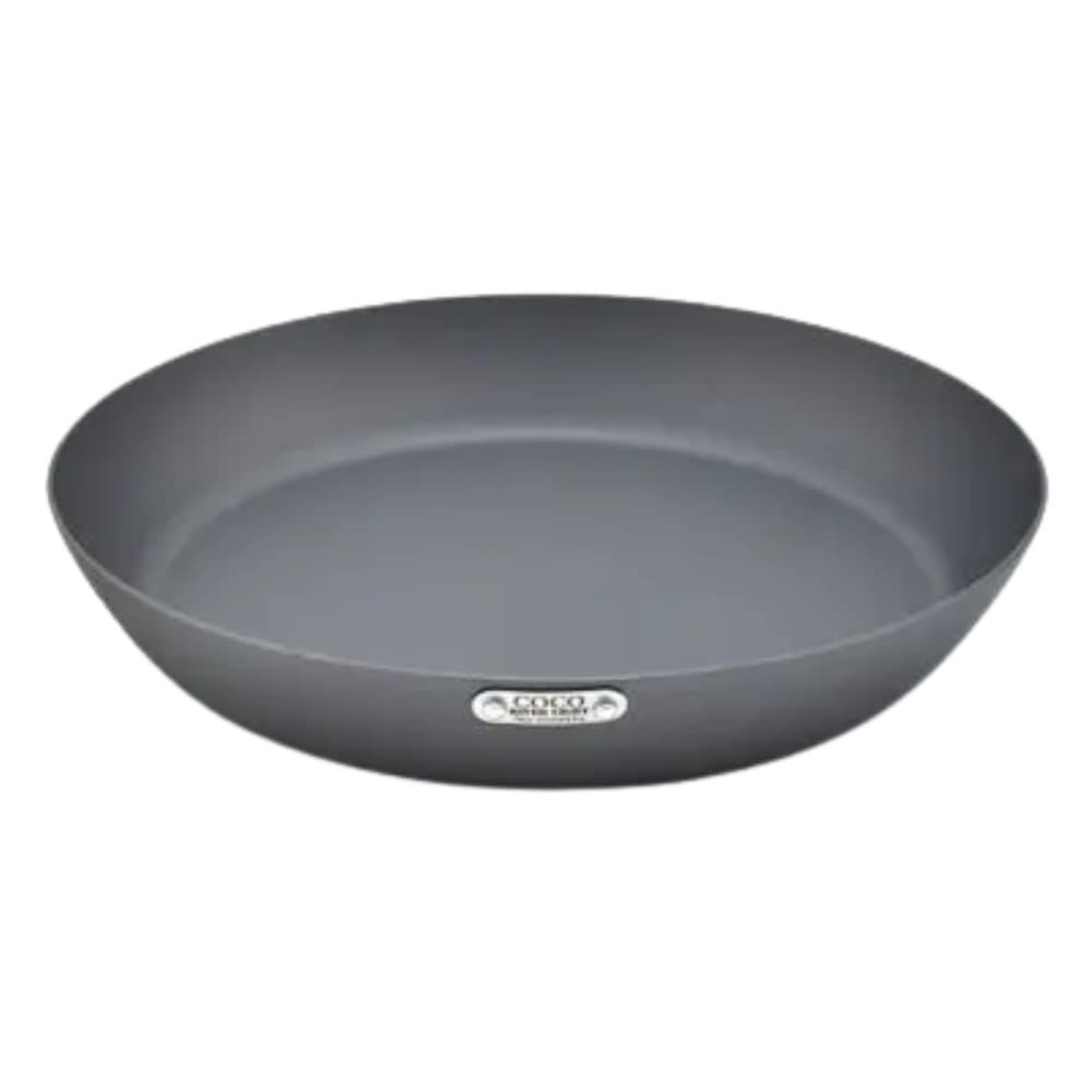 COCOpan 26㎝ 鉄フライパン メーカー 焦げない 錆びない 一生物 取っ手が取れる お手入れ簡単 IH対応 リバーライト SONS キワメサンズ 窒化加工 インドア アウトドア オール熱源 取っ手別 鉄の皿 日本製
