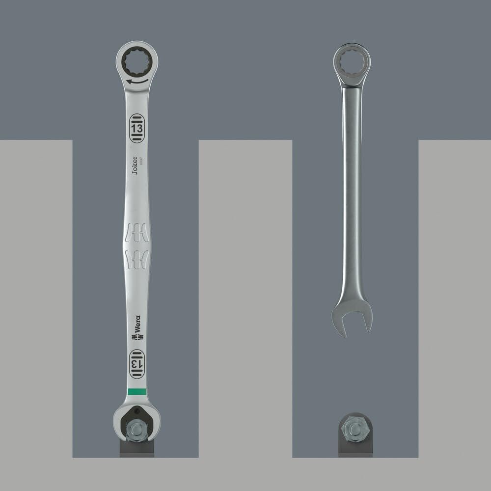 WERA ヴェラ 5点組 JOKER コンビネーションレンチセット 8-19 mm ケース付 020380