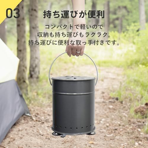  マルチストーブ 小型 高さ調節 取っ手付 マルチ燃料 二次燃焼 調理 薪 木炭 豆炭 練炭 キャンプ アウトドア 防災 日本製 542009 ce 調味料入れ その他 キッチン 食器