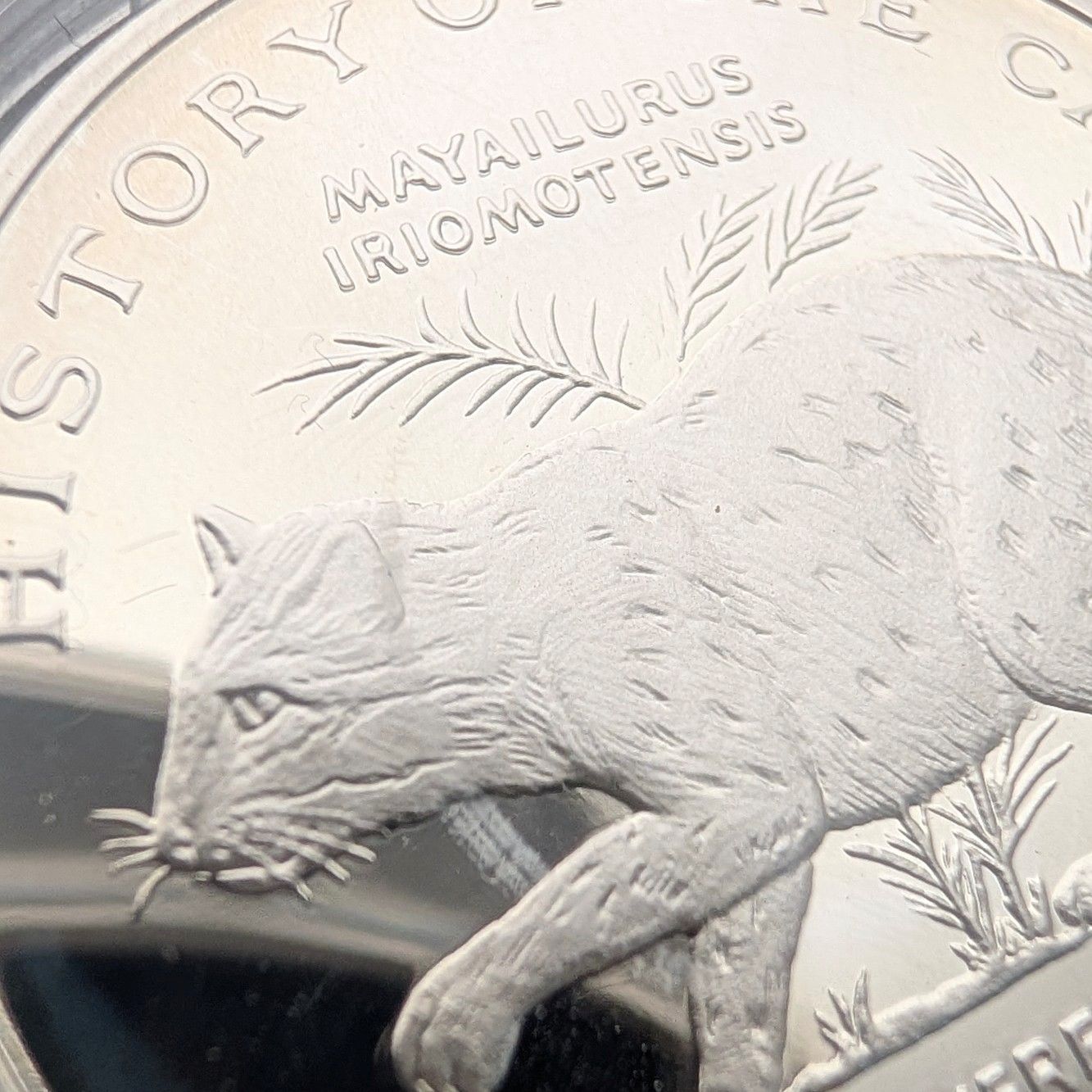 英国マン島 クラウン銀貨 猫の​歴史シリーズ：4枚セット PobjoyMint