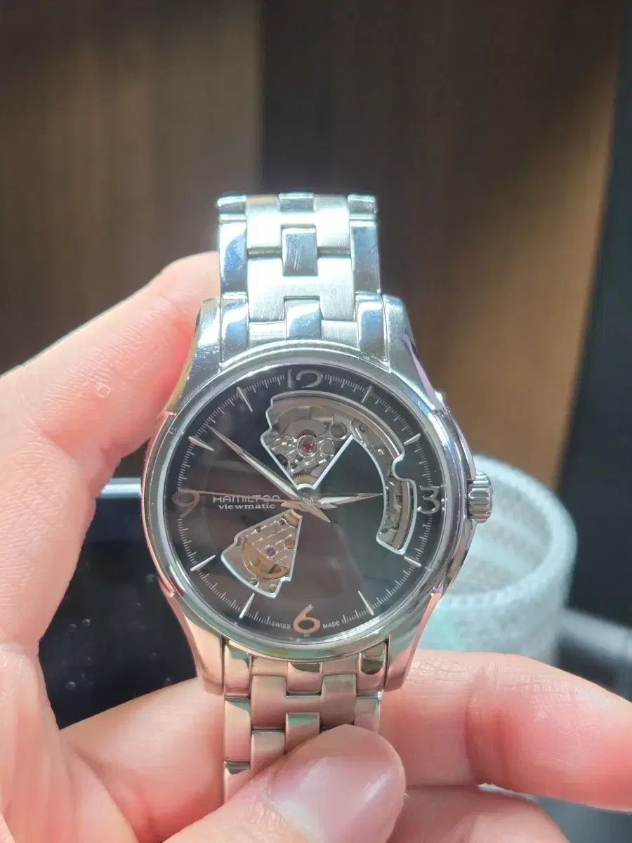 ハミルトン ジャズマスター オープンハート 40mm H325650