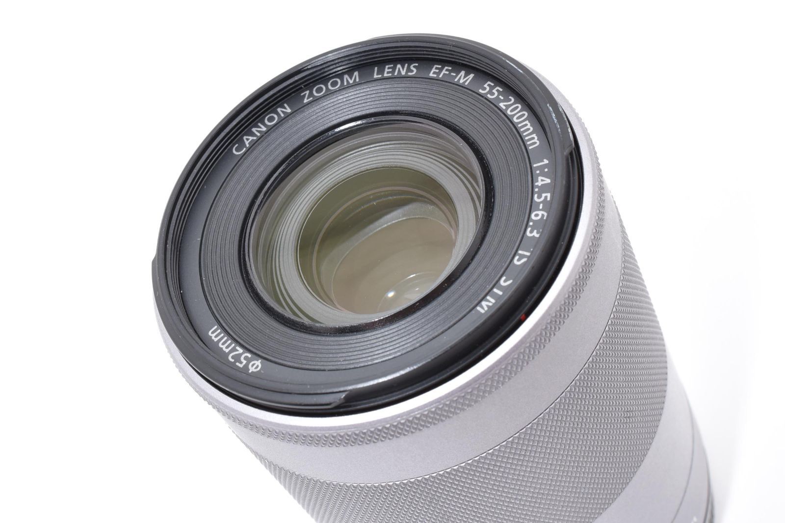 Canon EF-M 55-200mm F4.5-6.3 IS STM シルバー【極上美品】#2745614