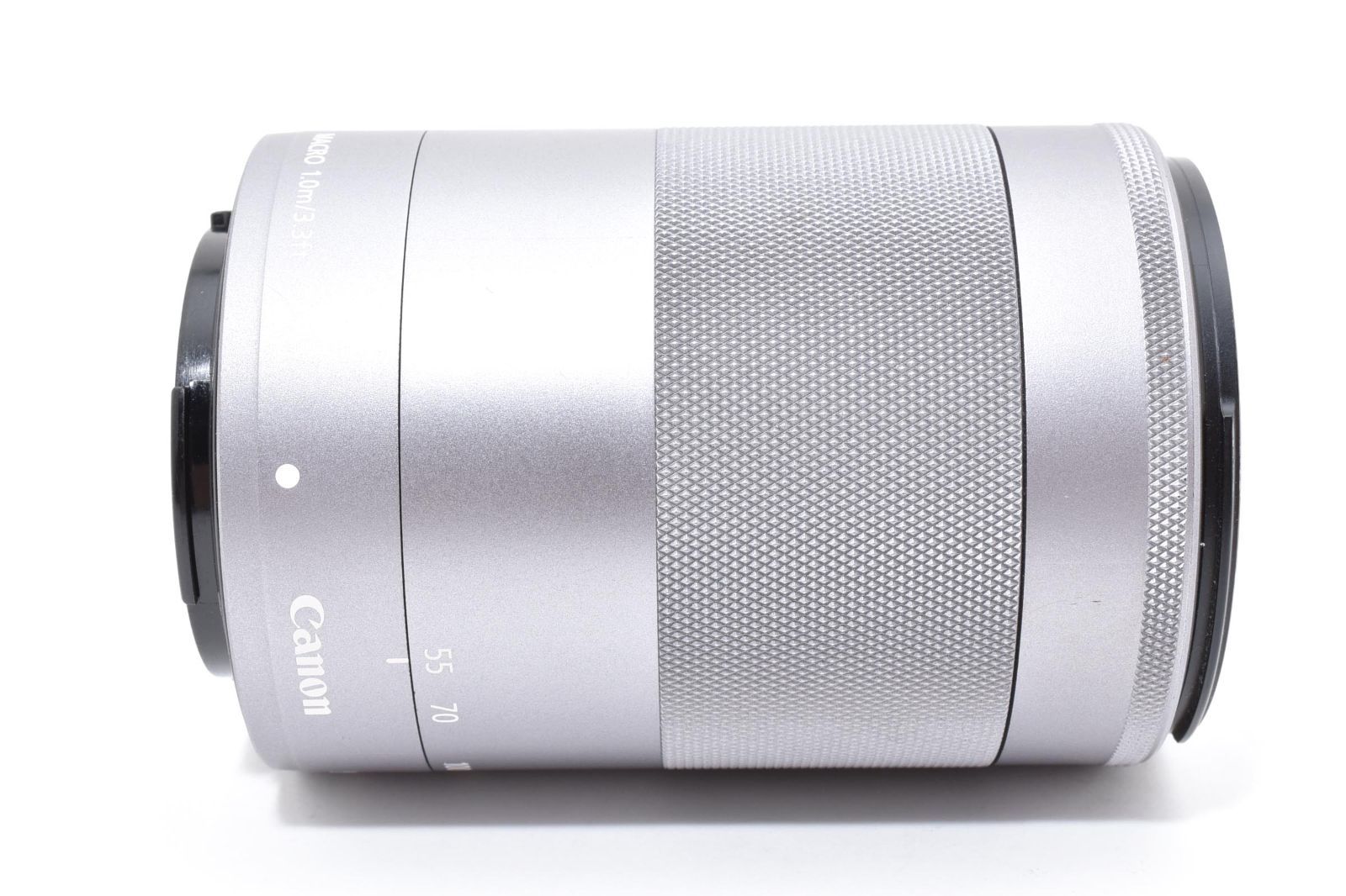 Canon EF-M 55-200mm F4.5-6.3 IS STM シルバー【極上美品】#2745614