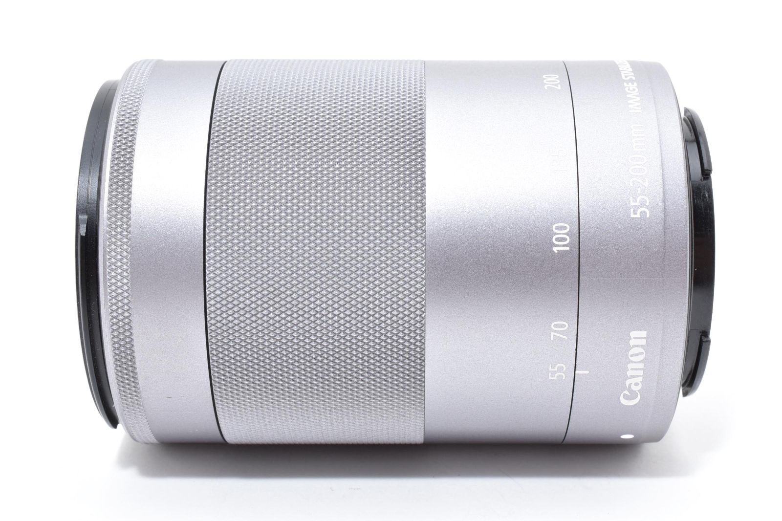 Canon EF-M 55-200mm F4.5-6.3 IS STM シルバー【極上美品】#2745614
